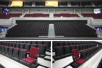 Retractable seating by PSB at SM Arena