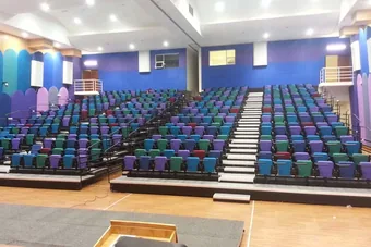 Retractable seating by PSB at UIA Kuantan