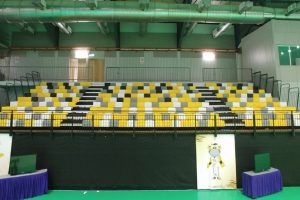Retractable Seating - Sukma Indoor Badminton Stadium