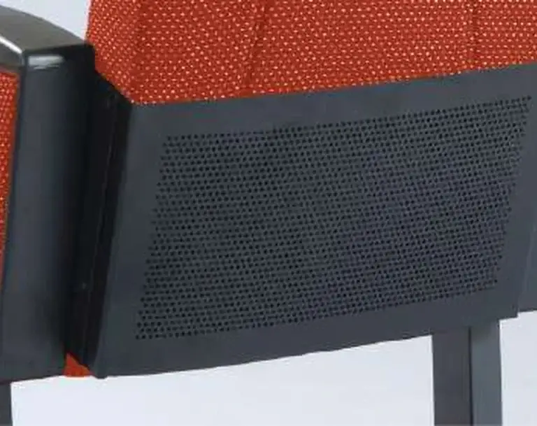 Perforated Back Cover