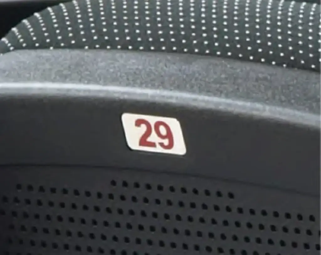 Seat Numbering