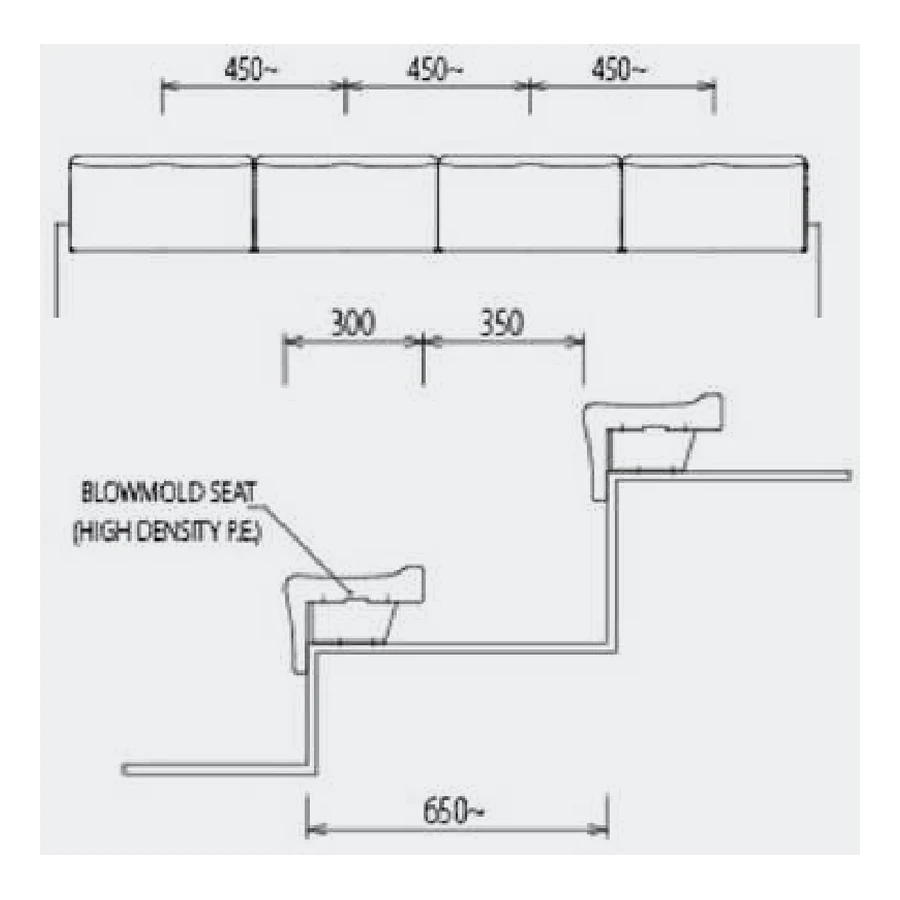 PSB-E2-R technical drawing