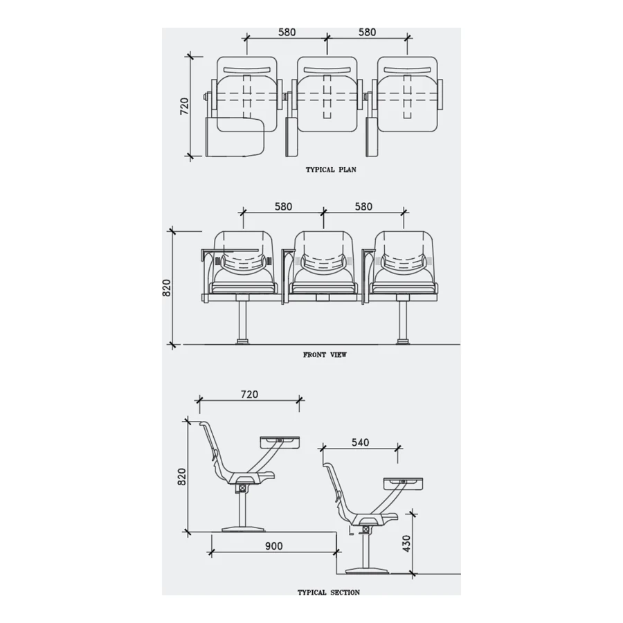 PSB-LP-04 technical drawing