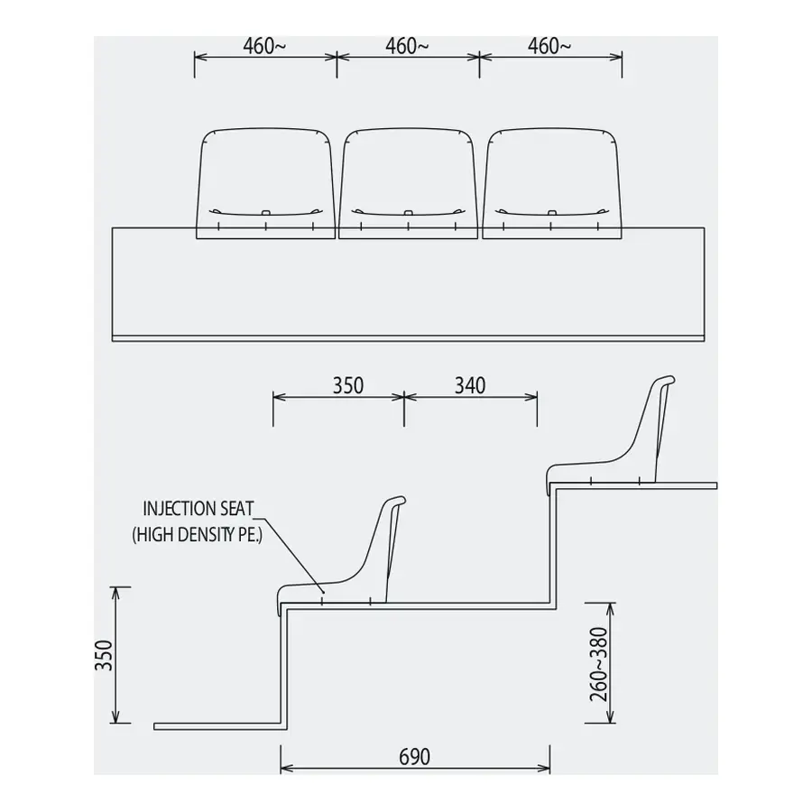 PSB-PB-E10 technical drawing