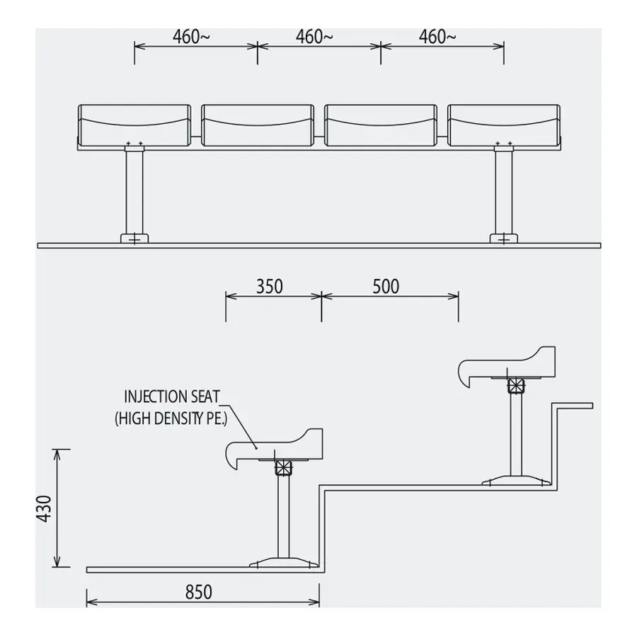 PSB-PB-F2 technical drawing