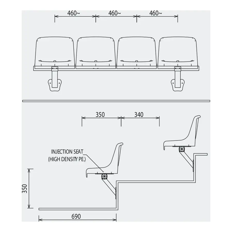 PSB-PB-R10 technical drawing