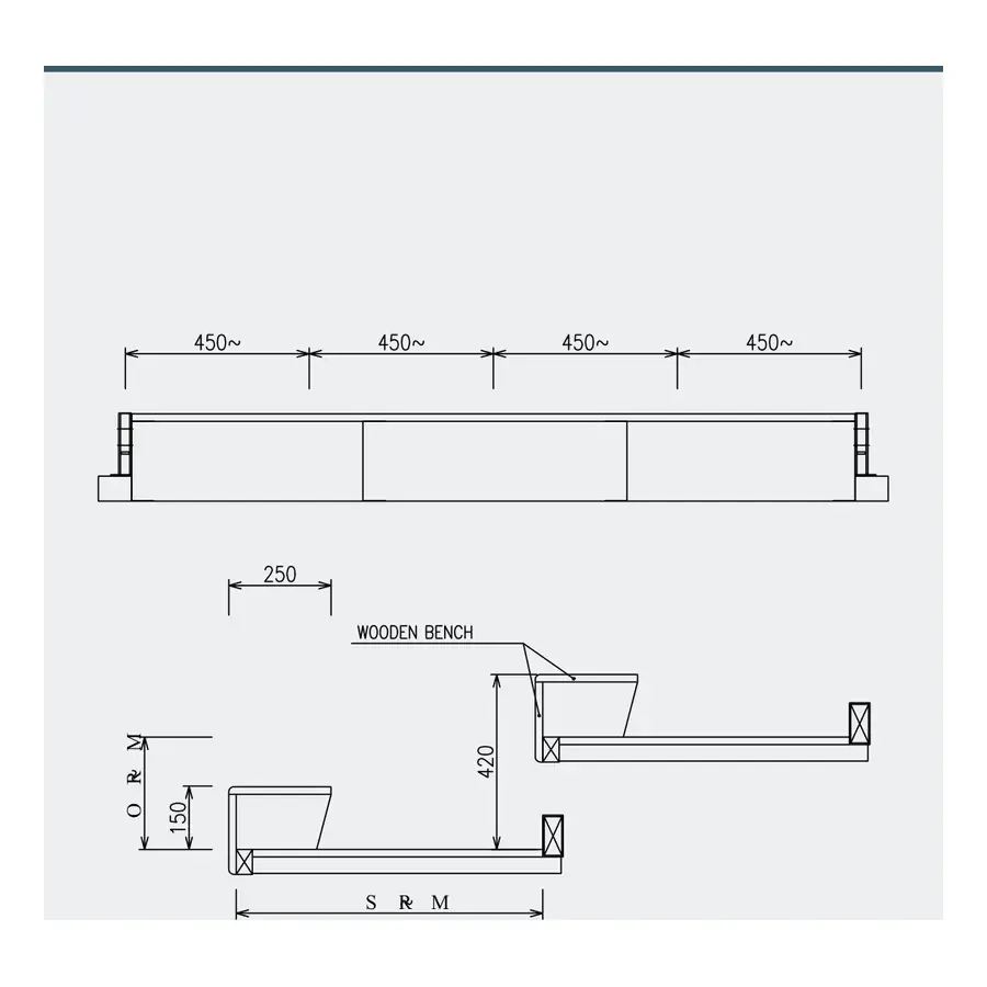 PSB-WB technical drawing