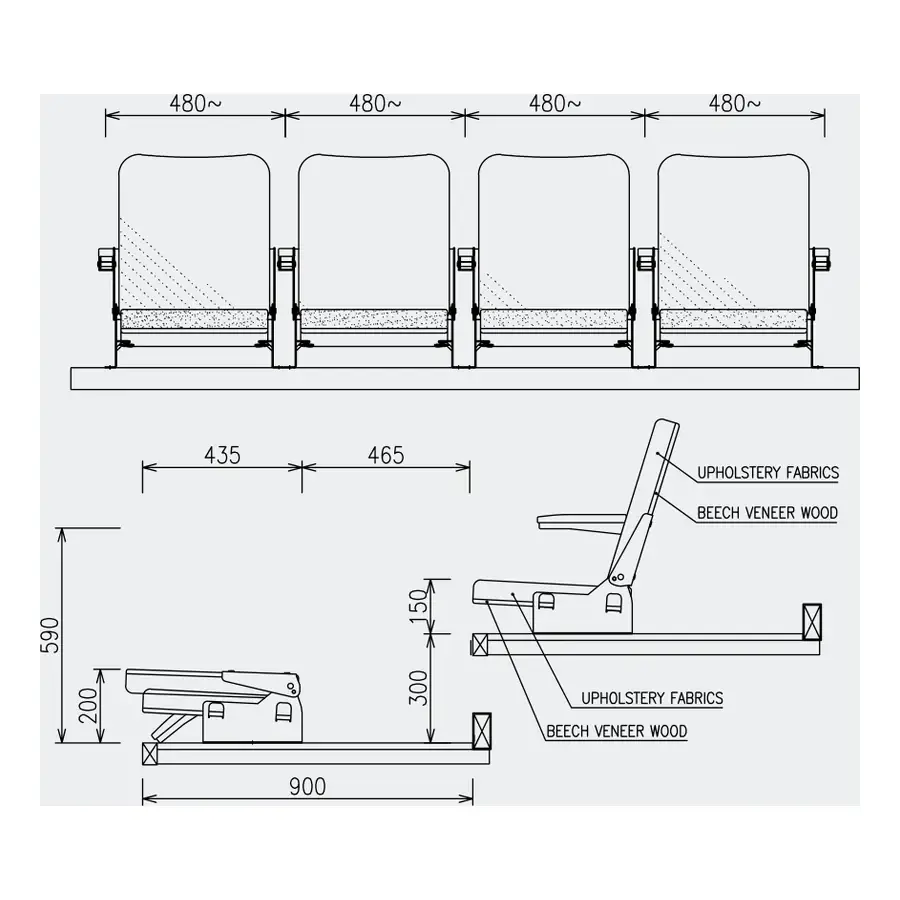 PSB-WF-A technical drawing