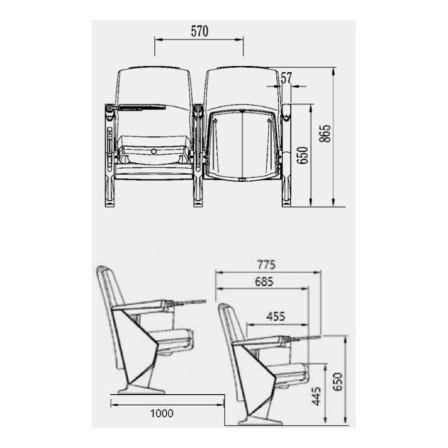 PSB-AP-19(L) technical drawing